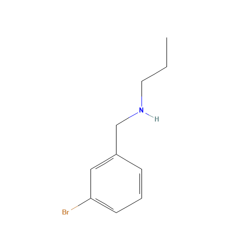 N-[(3-bromophenyl)methyl]propan-1-amine (CAS: 90389-92-7) - Related Chemical Product