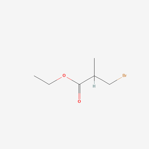 ethyl 3-bromo-2-methylpropanoate (CAS: 59154-46-0) - Chemical Structure and Molecular Formula 