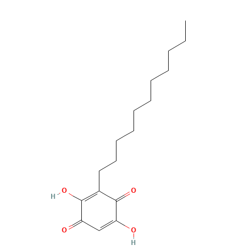2,5-dihydroxy-3-undecylcyclohexa-2,5-diene-1,4-dione (CAS: 550-24-3) - Related Chemical Product