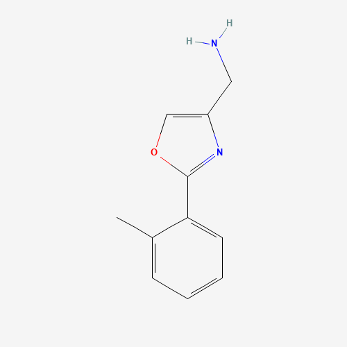 [2-(2-methylphenyl)-1,3-oxazol-4-yl]methanamine (CAS: 885274-21-5) - Related Chemical Product