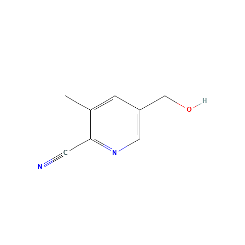 5-(hydroxymethyl)-3-methylpyridine-2-carbonitrile (CAS: 1198016-35-1) - Related Chemical Product