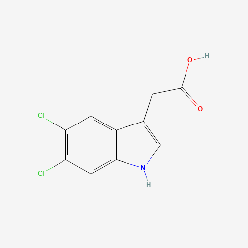 2-(5,6-dichloro-1H-indol-3-yl)acetic acid (CAS: 98640-00-7) - Related Chemical Product