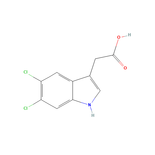 2-(5,6-dichloro-1H-indol-3-yl)acetic acid (CAS: 98640-00-7) - Related Chemical Product