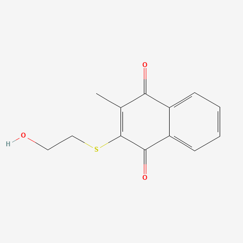 2-(2-hydroxyethylsulfanyl)-3-methylnaphthalene-1,4-dione (CAS: 59147-84-1) - Related Chemical Product