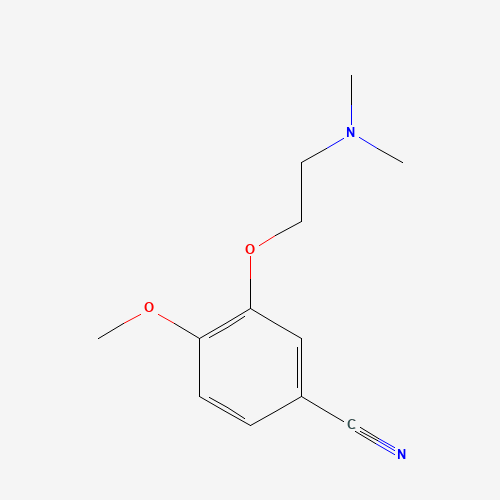 3-[2-(dimethylamino)ethoxy]-4-methoxybenzonitrile (CAS: 938239-74-8) - Related Chemical Product