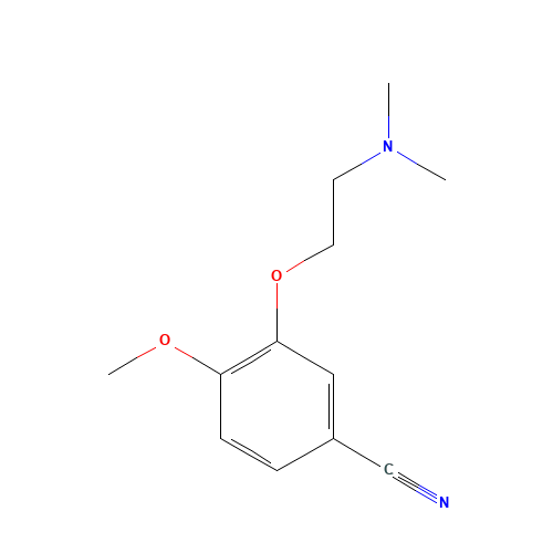 3-[2-(dimethylamino)ethoxy]-4-methoxybenzonitrile (CAS: 938239-74-8) - Related Chemical Product