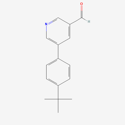 5-(4-tert-butylphenyl)pyridine-3-carbaldehyde (CAS: 343604-26-2) - Related Chemical Product