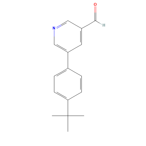 5-(4-tert-butylphenyl)pyridine-3-carbaldehyde (CAS: 343604-26-2) - Related Chemical Product