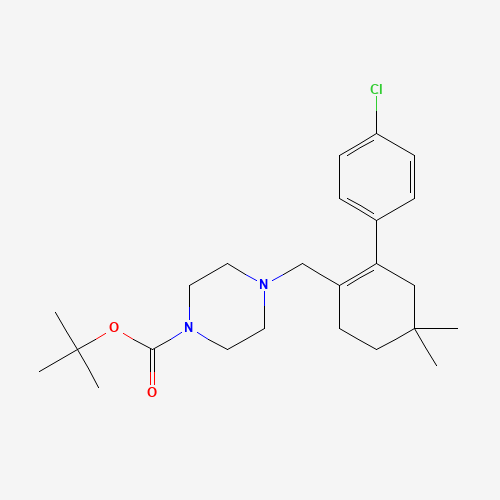 tert-butyl 4-[[2-(4-chlorophenyl)-4,4-dimethylcyclohexen-1-yl]methyl]piperazine-1-carboxylate (CAS: 1228780-71-9) - Related Chemical Product