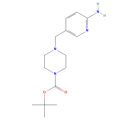 tert-butyl 4-[(6-aminopyridin-3-yl)methyl]piperazine-1-carboxylate (CAS: 1178566-52-3) - Related Chemical Product