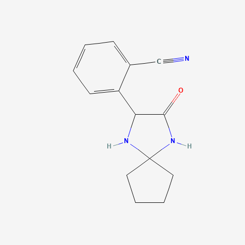 2-(3-oxo-1,4-diazaspiro[4.4]nonan-2-yl)benzonitrile (CAS: 1272755-94-8) - Related Chemical Product
