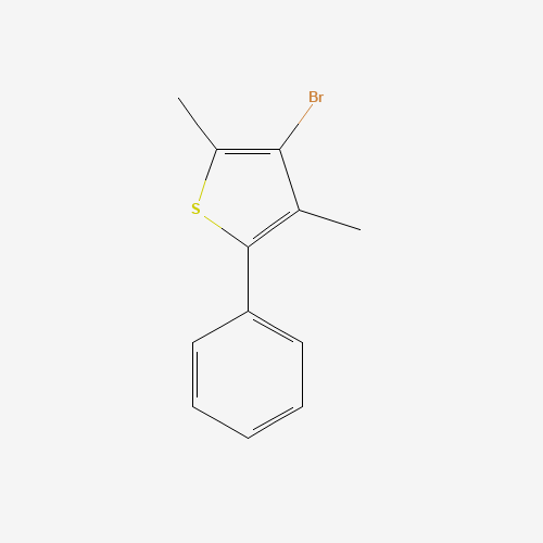 3-bromo-2,4-dimethyl-5-phenylthiophene (CAS: 362513-28-8) - Related Chemical Product