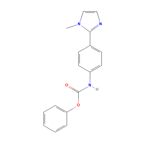 phenyl N-[4-(1-methylimidazol-2-yl)phenyl]carbamate (CAS: 1432031-43-0) - Related Chemical Product