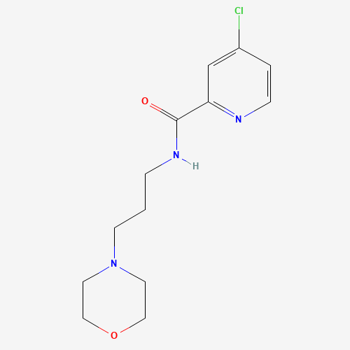 4-chloro-N-(3-morpholin-4-ylpropyl)pyridine-2-carboxamide (CAS: 694499-01-9) - Related Chemical Product
