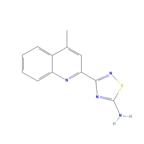 3-(4-methylquinolin-2-yl)-1,2,4-thiadiazol-5-amine (CAS: 1179362-23-2) - Related Chemical Product