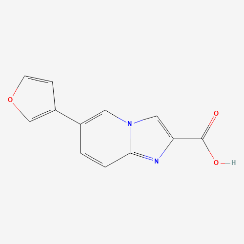 6-(furan-3-yl)imidazo[1,2-a]pyridine-2-carboxylic acid (CAS: 1167625-81-1) - Related Chemical Product