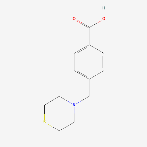 4-(thiomorpholin-4-ylmethyl)benzoic acid (CAS: 414892-27-6) - Related Chemical Product