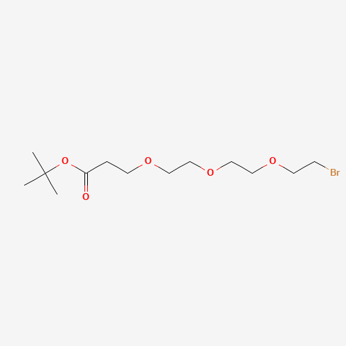 tert-butyl 3-[2-[2-(2-bromoethoxy)ethoxy]ethoxy]propanoate (CAS: 782475-37-0) - Related Chemical Product