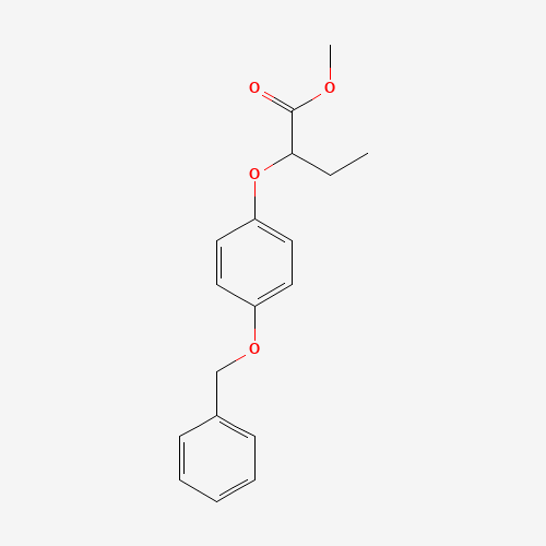 methyl 2-(4-phenylmethoxyphenoxy)butanoate (CAS: 653563-74-7) - Related Chemical Product