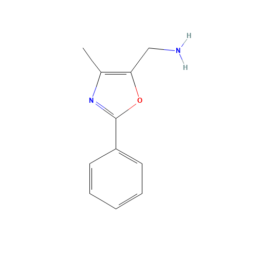 (4-methyl-2-phenyl-1,3-oxazol-5-yl)methanamine (CAS: 165735-97-7) - Related Chemical Product