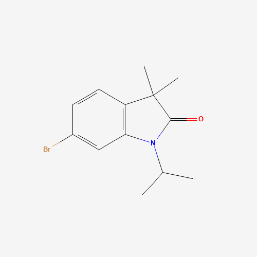 6-bromo-3,3-dimethyl-1-propan-2-ylindol-2-one (CAS: 1581753-95-8) - Related Chemical Product