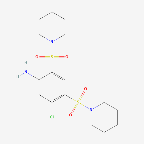 5-chloro-2,4-bis(piperidin-1-ylsulfonyl)aniline (CAS: 1052-36-4) - Related Chemical Product
