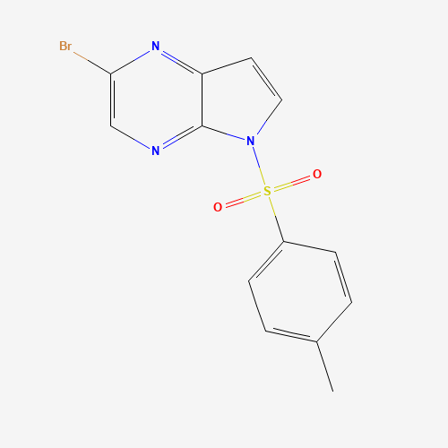 2-bromo-5-(4-methylphenyl)sulfonylpyrrolo[2,3-b]pyrazine (CAS: 1201186-54-0) - Related Chemical Product