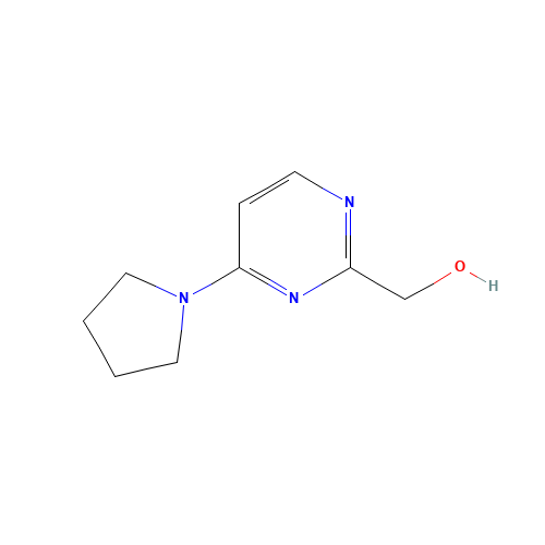 (4-pyrrolidin-1-ylpyrimidin-2-yl)methanol (CAS: 118779-78-5) - Related Chemical Product