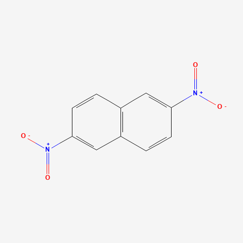 2,6-dinitronaphthalene (CAS: 24824-26-8) - Chemical Structure and Molecular Formula 