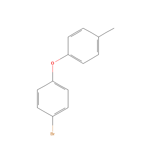 1-bromo-4-(4-methylphenoxy)benzene (CAS: 30427-93-1) - Chemical Structure and Molecular Formula 