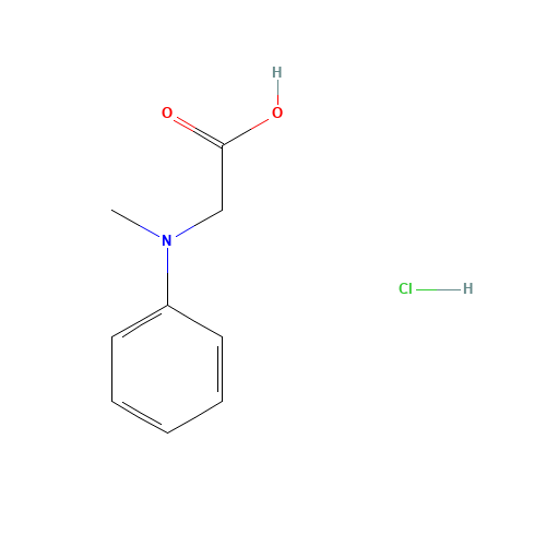 2-(N-methylanilino)acetic acid;hydrochloride (CAS: 21911-75-1) - Related Chemical Product