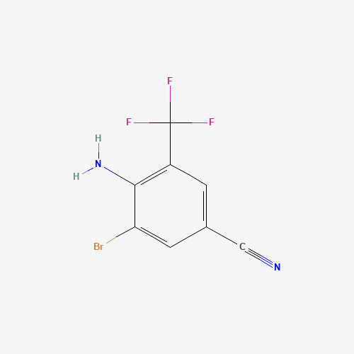 4-amino-3-bromo-5-(trifluoromethyl)benzonitrile (CAS: 62584-27-4) - Related Chemical Product