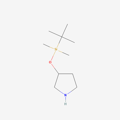 tert-butyl-dimethyl-pyrrolidin-3-yloxysilane (CAS: 143656-87-5) - Related Chemical Product