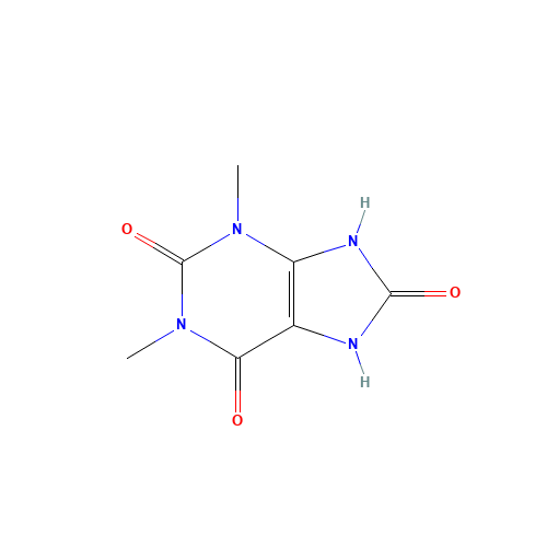 1,3-dimethyl-7,9-dihydropurine-2,6,8-trione (CAS: 944-73-0) - Related Chemical Product