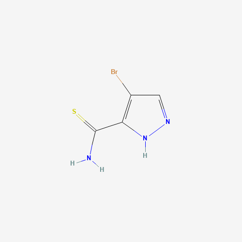 4-bromo-1H-pyrazole-5-carbothioamide (CAS: 289504-61-6) - Related Chemical Product