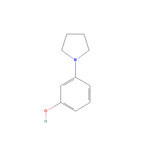3-pyrrolidin-1-ylphenol (CAS: 25912-16-7) - Related Chemical Product