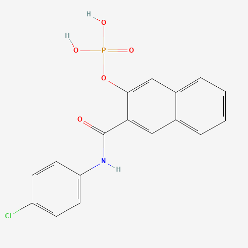 [3-[(4-chlorophenyl)carbamoyl]naphthalen-2-yl] dihydrogen phosphate (CAS: 18228-17-6) - Related Chemical Product