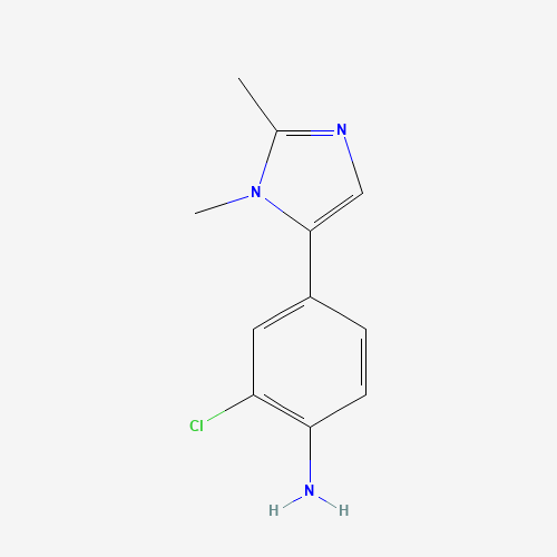 2-chloro-4-(2,3-dimethylimidazol-4-yl)aniline (CAS: 1400287-45-7) - Related Chemical Product