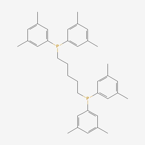 5-bis(3,5-dimethylphenyl)phosphanylpentyl-bis(3,5-dimethylphenyl)phosphane (CAS: 220185-38-6) - Related Chemical Product
