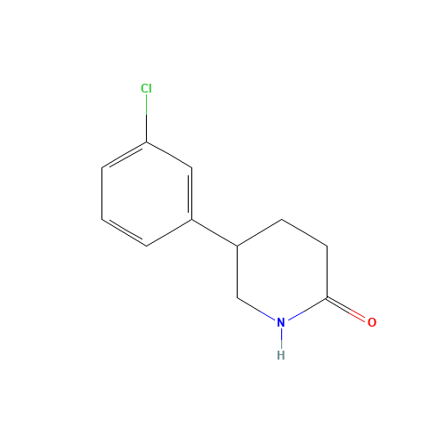 5-(3-chlorophenyl)piperidin-2-one (CAS: 87922-76-7) - Related Chemical Product