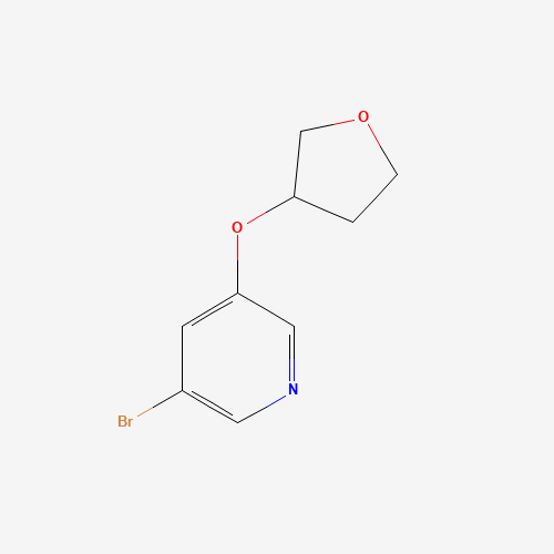 3-bromo-5-(oxolan-3-yloxy)pyridine (CAS: 1289152-44-8) - Related Chemical Product