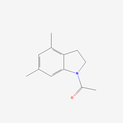 1-(4,6-dimethyl-2,3-dihydroindol-1-yl)ethanone (CAS: 131880-74-5) - Related Chemical Product
