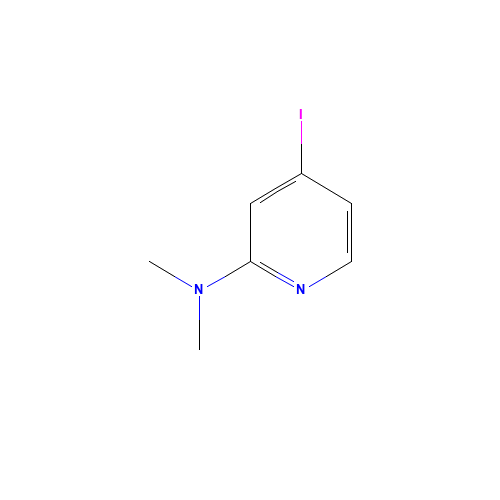 4-iodo-N,N-dimethylpyridin-2-amine (CAS: 1062609-45-3) - Related Chemical Product