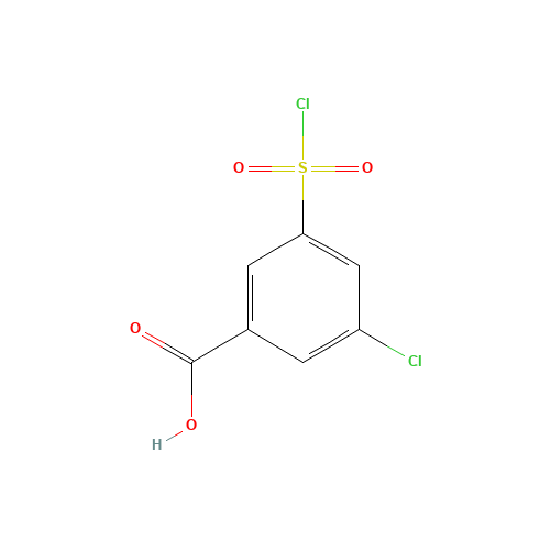 3-chloro-5-chlorosulfonylbenzoic acid (CAS: 53553-11-0) - Related Chemical Product