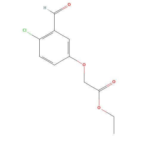 ethyl 2-(4-chloro-3-formylphenoxy)acetate (CAS: 17798-44-6) - Related Chemical Product