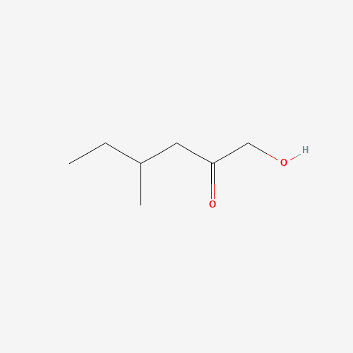 1-hydroxy-4-methylhexan-2-one (CAS: 107351-44-0) - Chemical Structure and Molecular Formula 