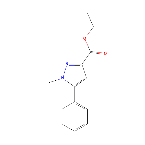 ethyl 1-methyl-5-phenylpyrazole-3-carboxylate (CAS: 10199-51-6) - Related Chemical Product