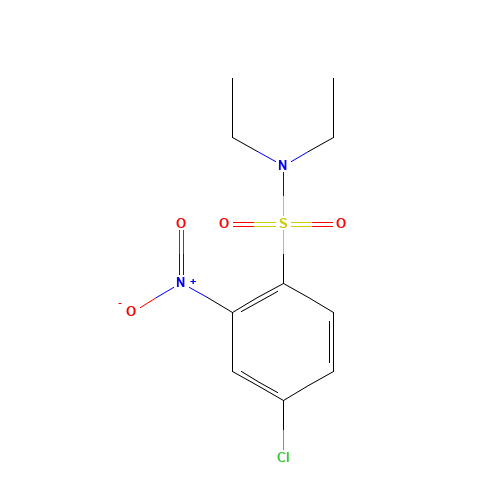 4-chloro-N,N-diethyl-2-nitrobenzenesulfonamide (CAS: 13723-60-9) - Related Chemical Product