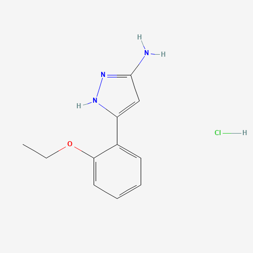 5-(2-ethoxyphenyl)-1H-pyrazol-3-amine;hydrochloride (CAS: 1240134-93-3) - Related Chemical Product
