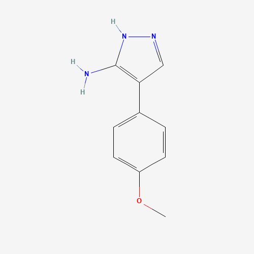 4-(4-methoxyphenyl)-1H-pyrazol-5-amine (CAS: 93439-79-3) - Related Chemical Product